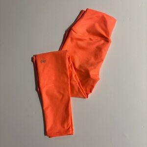 ALO Yoga Orange Leggings